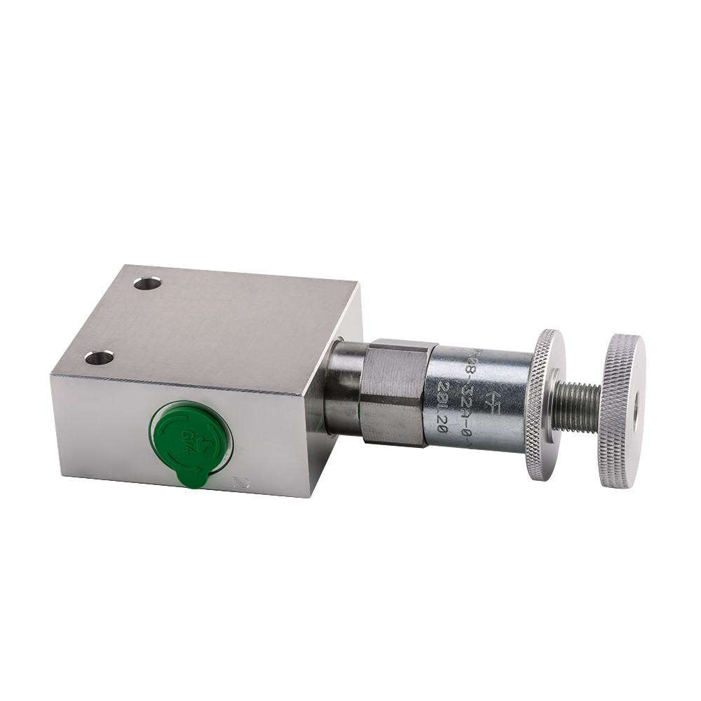 Manifold Hydraulic Valve Block Hydraulic Motor Cushion Valve For Rotary Excavator