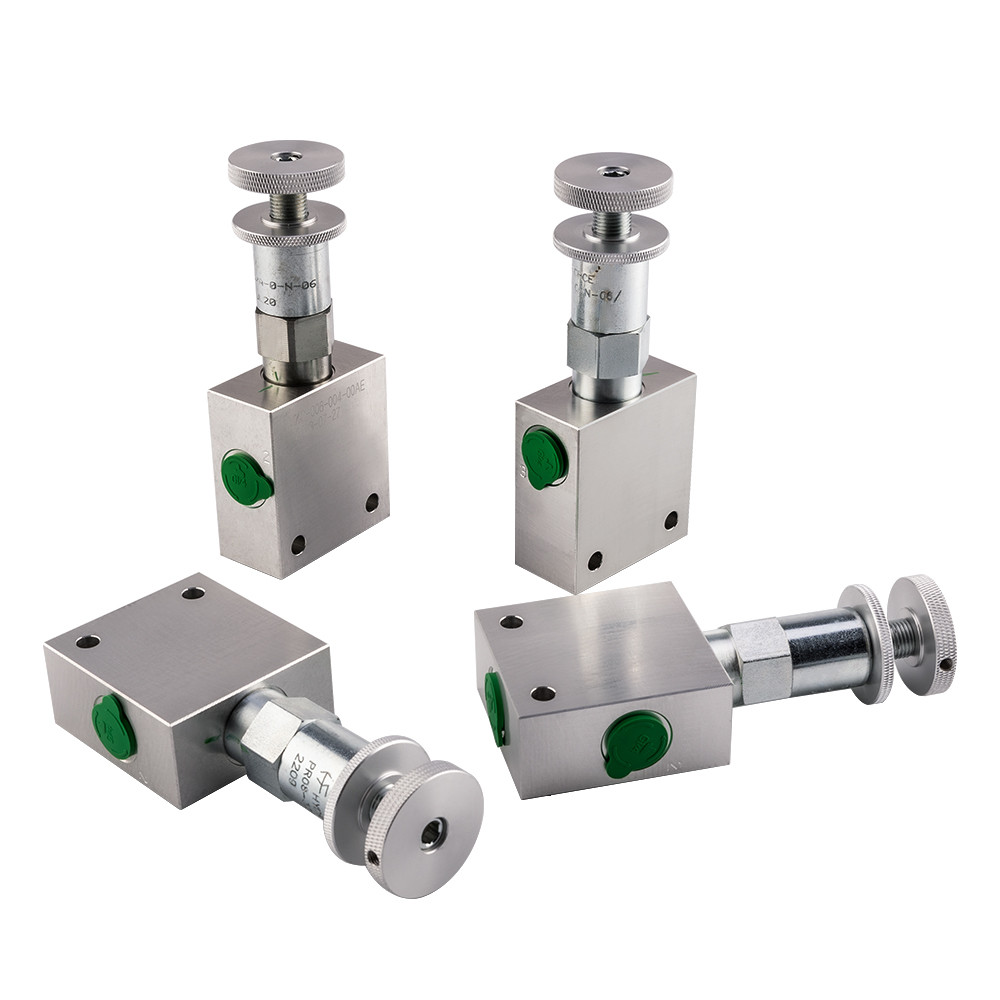 Manifold Hydraulic Valve Block Hydraulic Motor Cushion Valve For Rotary Excavator