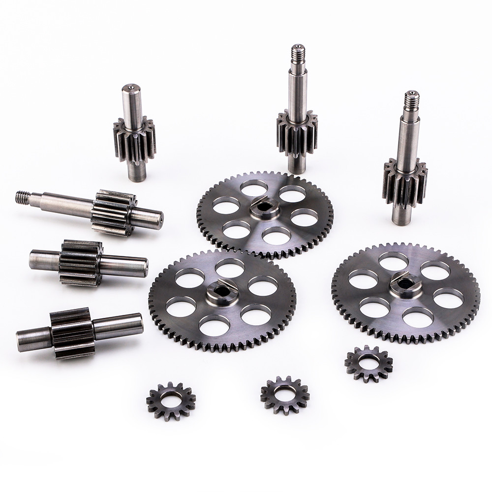 Gear Shaft Metal Spur And Pinion Gear High precision Motor Gear Metal Machining Services