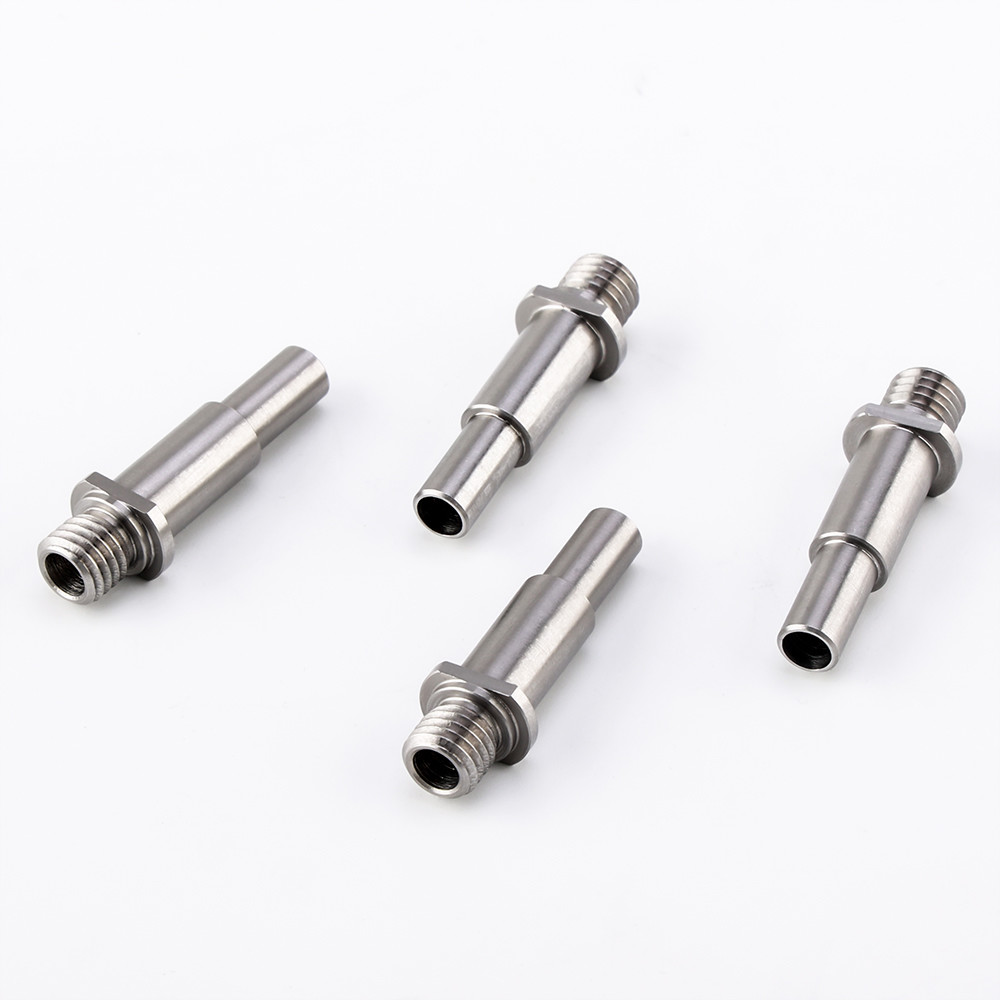 Aluminum CNC Parts Machining Stainless Steel Fasteners Titanium Threaded Pipe Fittings Adapters