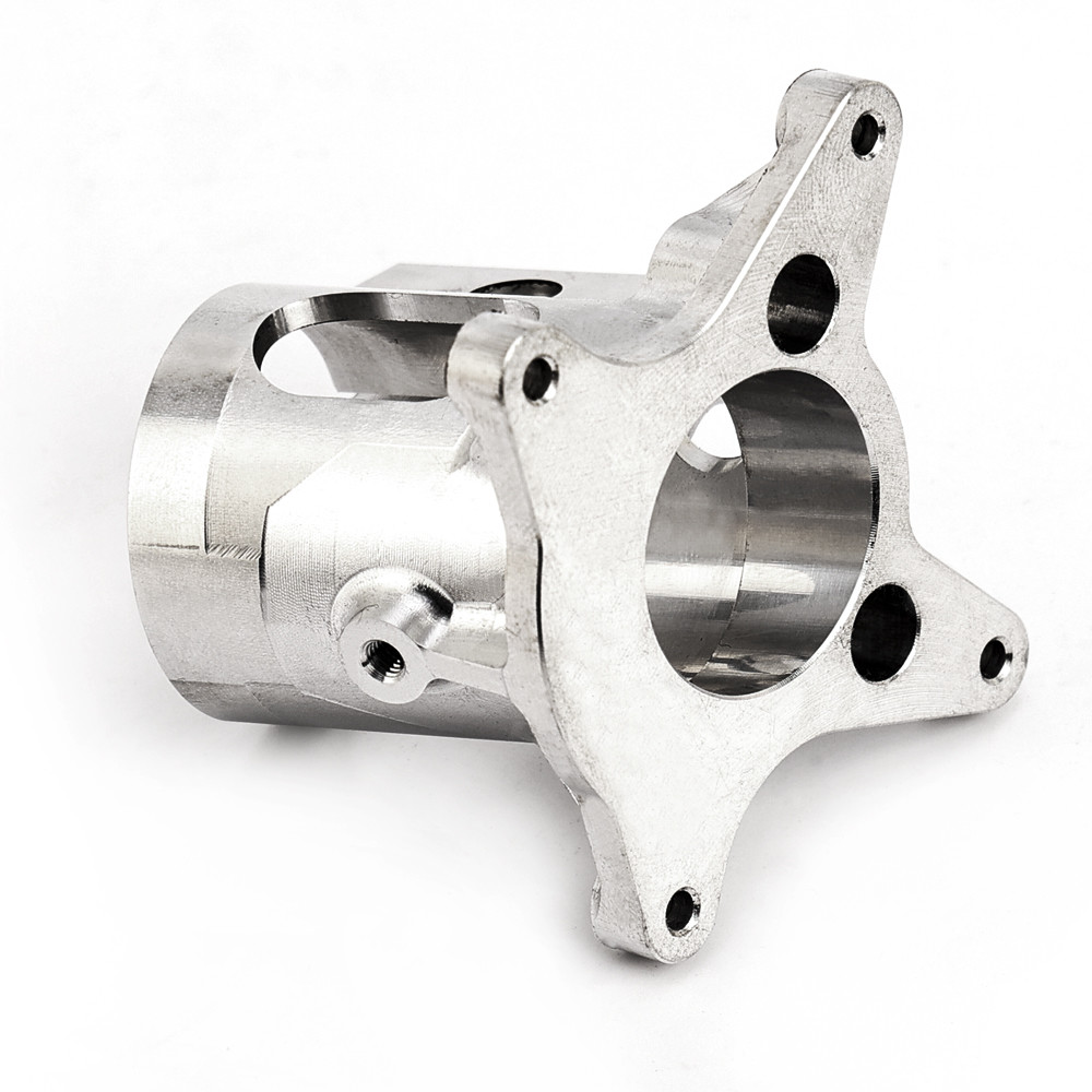 Customized Anodized Titanium Alloy Parts Polished Aluminum CNC 5 Axis Machined Parts