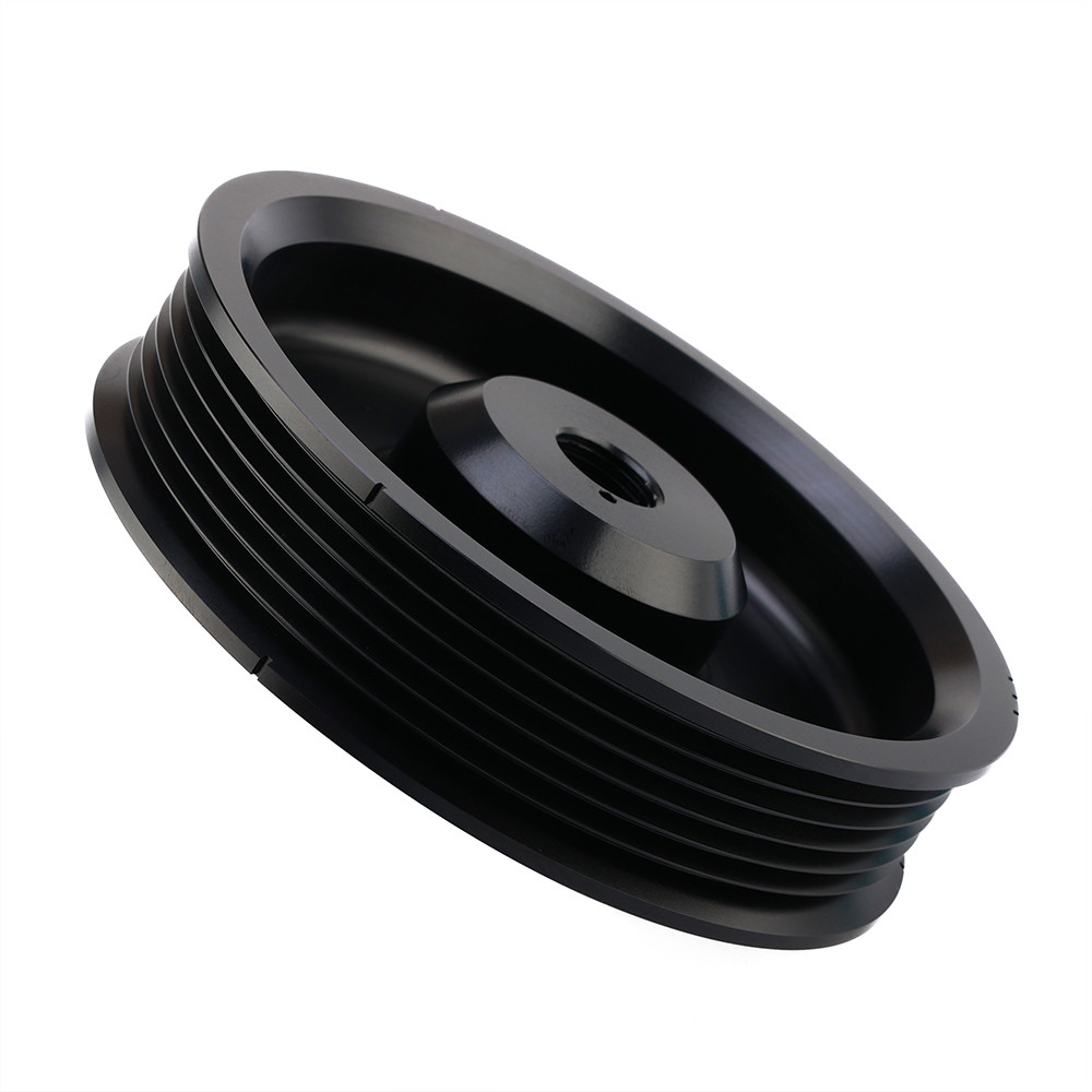 CNC Machining Lathe Turning Aluminum Stainless Steel Machinery Auto Parts Crankshaft Pulley Pulley CNC Precision Turning Parts Service