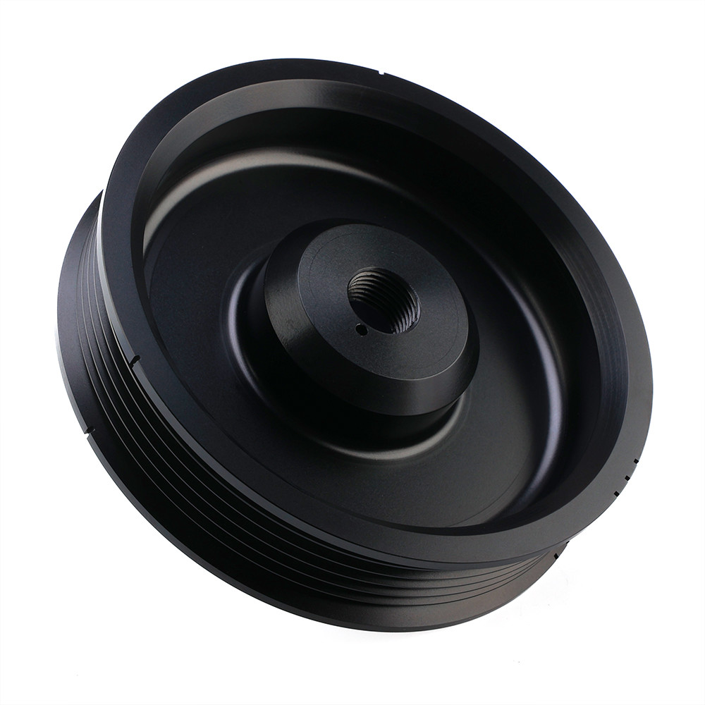 CNC Machining Lathe Turning Aluminum Stainless Steel Machinery Auto Parts Crankshaft Pulley Pulley CNC Precision Turning Parts Service