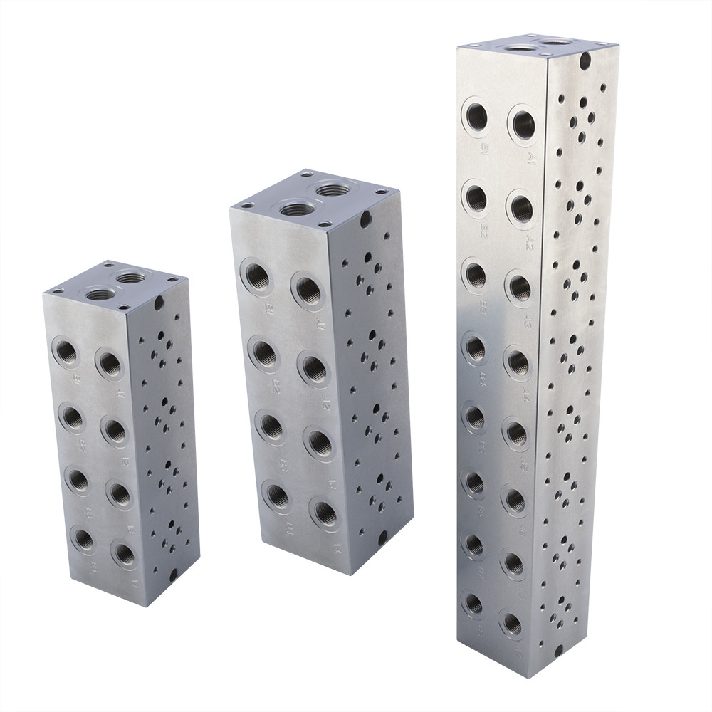 Aluminum Hydraulic Manifold Valve Block for Vehicle Hydraulic System Modification 100% Tested and OEM Non-Standard