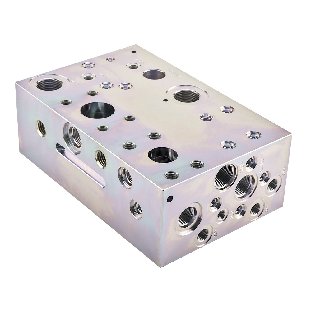 Zinc And Nickel Alloy Hydraulic Valve Block for Precise Hydraulic Control and Functionality
