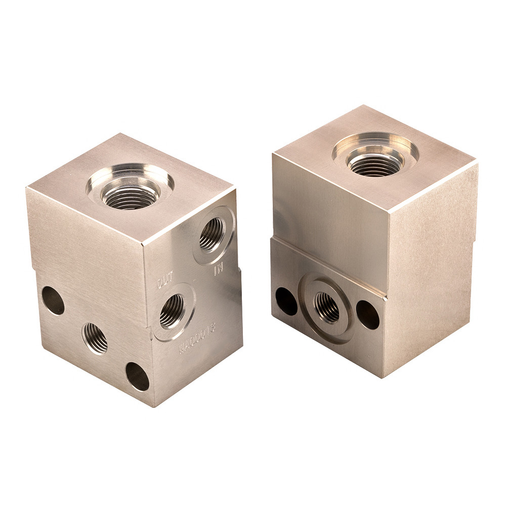 Zinc And Nickel Alloy Hydraulic Valve Block for Precise Hydraulic Control and Functionality