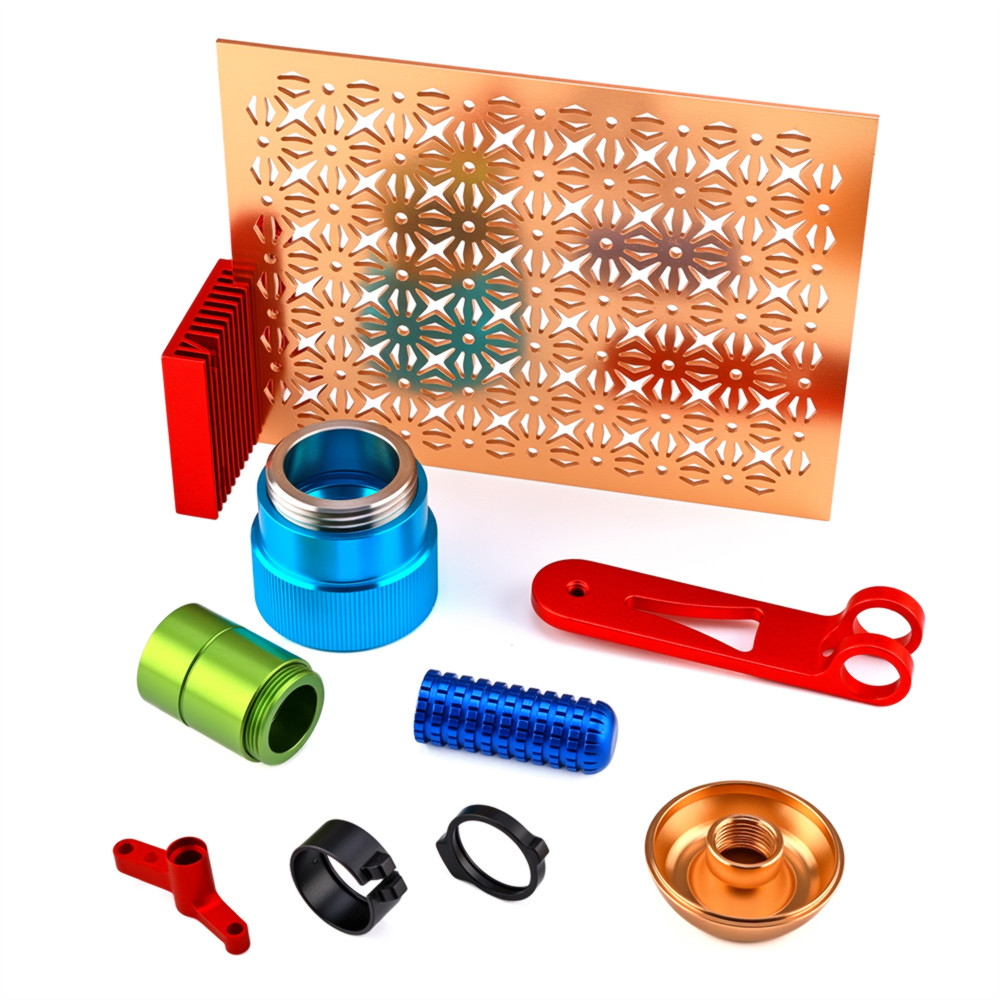 Auto parts turning and milling anodized parts engine parts and gearbox parts customization services