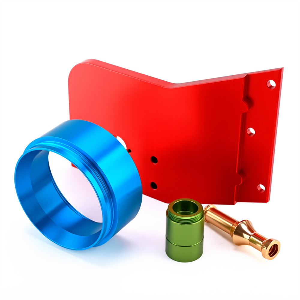 Stainless steel turning parts Aluminum anodized parts turning and milling processing Customized according to drawings and samples