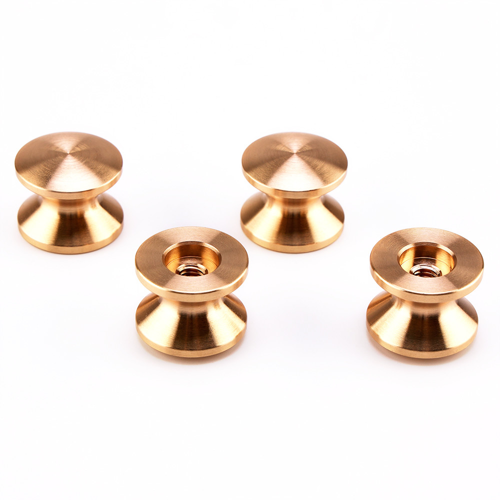 Brass Precision Machined Parts for Custom CNC Turning Services with 0.01mm Torlerance and Customized Options