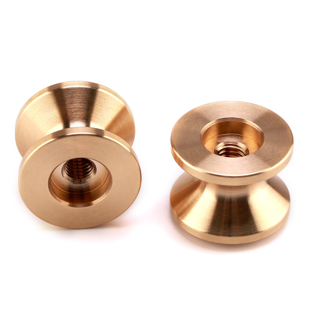 Brass Precision Machined Parts for Custom CNC Turning Services with 0.01mm Torlerance and Customized Options