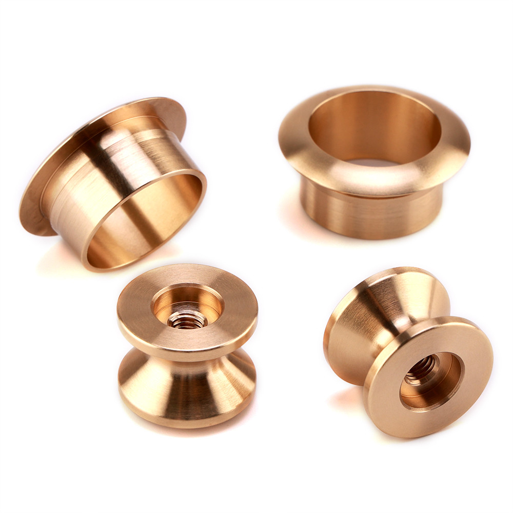Customized CNC Brass Parts for Automobile Parts Tolerance 0.01mm Support Drawings and Samples