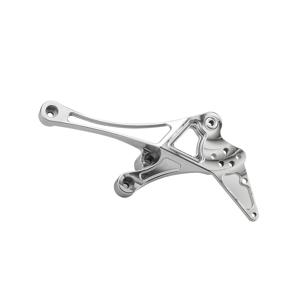 Automobile CNC Aluminum Parts Processing Motorcycle Bracket Lightweight Solution with QC Control and OEM/ODM