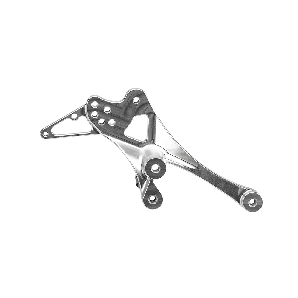 Automobile CNC Aluminum Parts Processing Motorcycle Bracket Lightweight Solution with QC Control and OEM/ODM